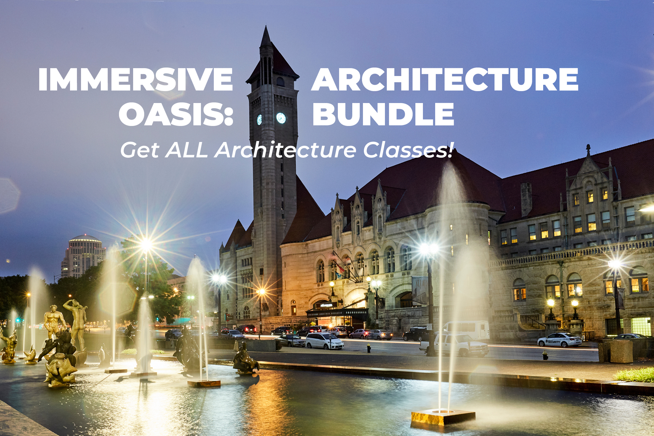 Immersive Oasis Architecture Bundle (ALL Architecture classes) St