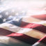 Close-up of an american flag