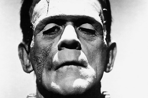 Boris Karloff in Bride of Frankenstein (1935)