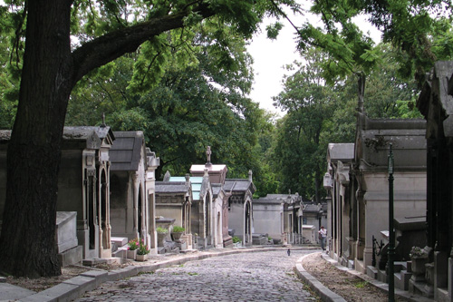 Chemin Errazu of cemetery Père Lachaise