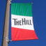 Light post banner at The Hill
