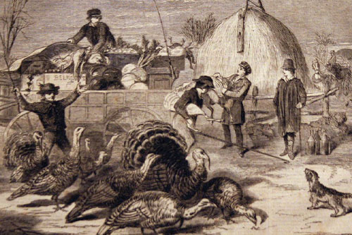 Homer, Thanksgiving Day-Ways and Means, 1858