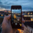 phone taking photo